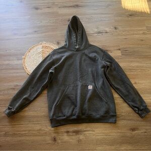 CARHARTT Loose Fit Midweight Mens Hooded Jacket Sleeve Spell Out